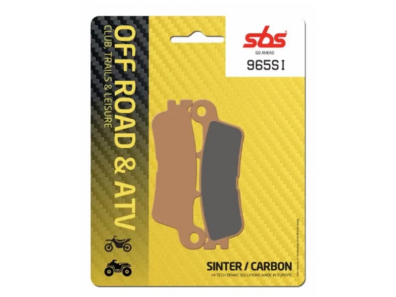 Гальмівні колодки SBS Sport Brake Pads, Sinter/Carbon 965SI